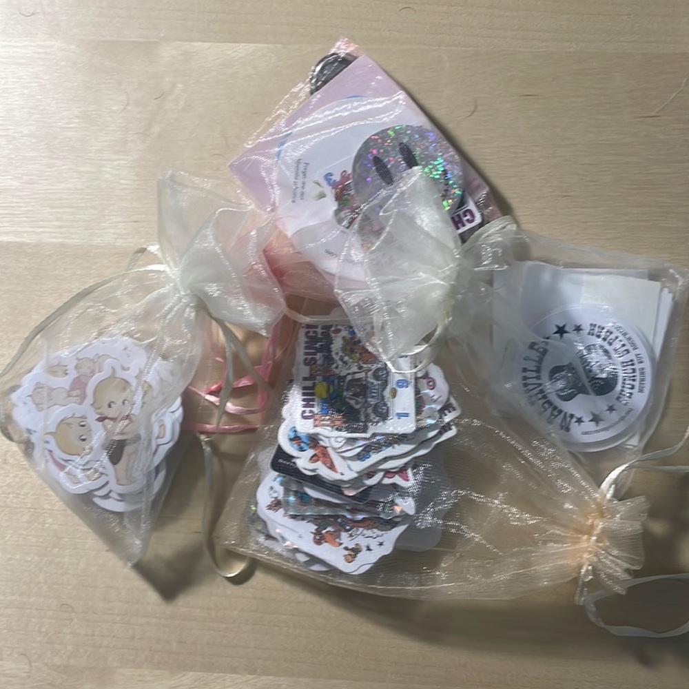 ALL ORDERS COME WITH STICKERS